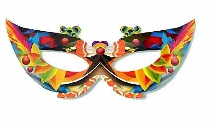 PAINEL MASCARA CARNAVAL GRANDE